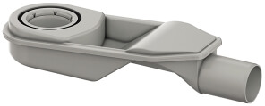 Flacher Ablauftopf Für Duschrinnen 623599